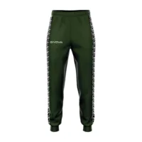 Pantaloni lungi Givova Terry Band, Verde Militar