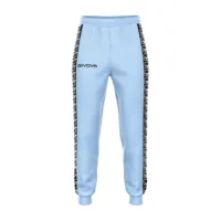 Pantaloni lungi Givova Terry Band, Albastru Sky