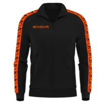 Bluza trening Givova Tricot Band, Portocaliu Fluo / Negru