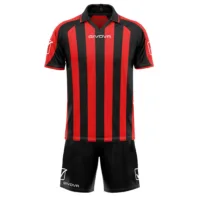 Set echipament sport Givova Suporter, Rosu / Negru
