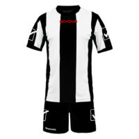 Set echipament sport Givova Catalano, Negru / Alb