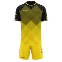 Set echipament sport Givova Shade, Negru / Galben