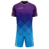 Set echipament sport Givova Shade, Violet / Turquoise