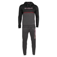 Trening barbati Givova ITALIA 106, Negru / Gri inchis