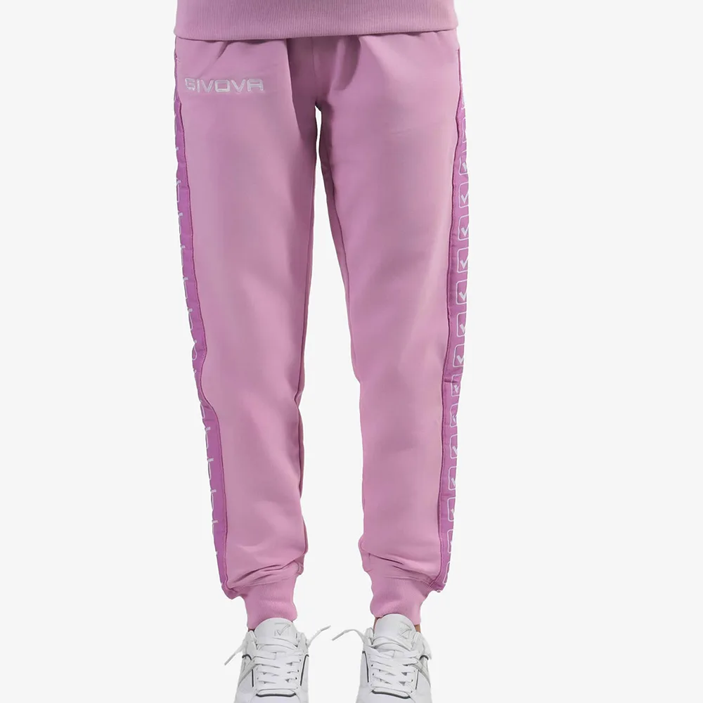 Pantaloni lungi Givova Terry Band, Roz - imagine 2