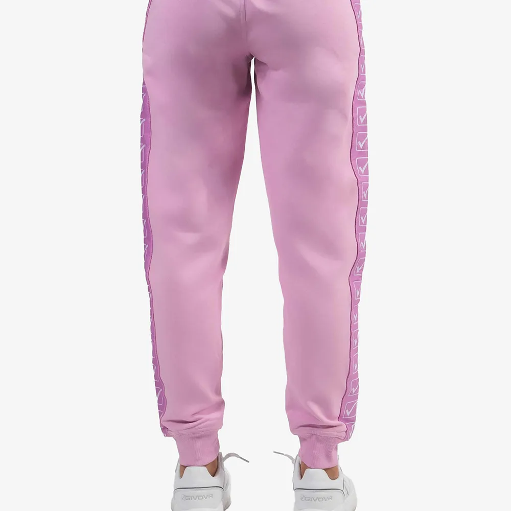 Pantaloni lungi Givova Terry Band, Roz - imagine 4