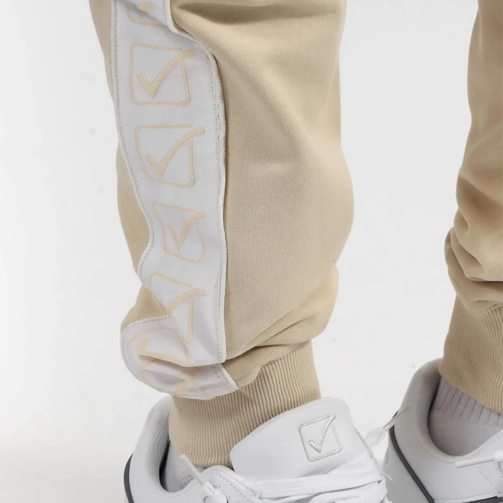 Pantaloni lungi Givova Terry Band, Nisip - imagine 5
