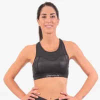 Bustiera fitness Givova Eco, Negru