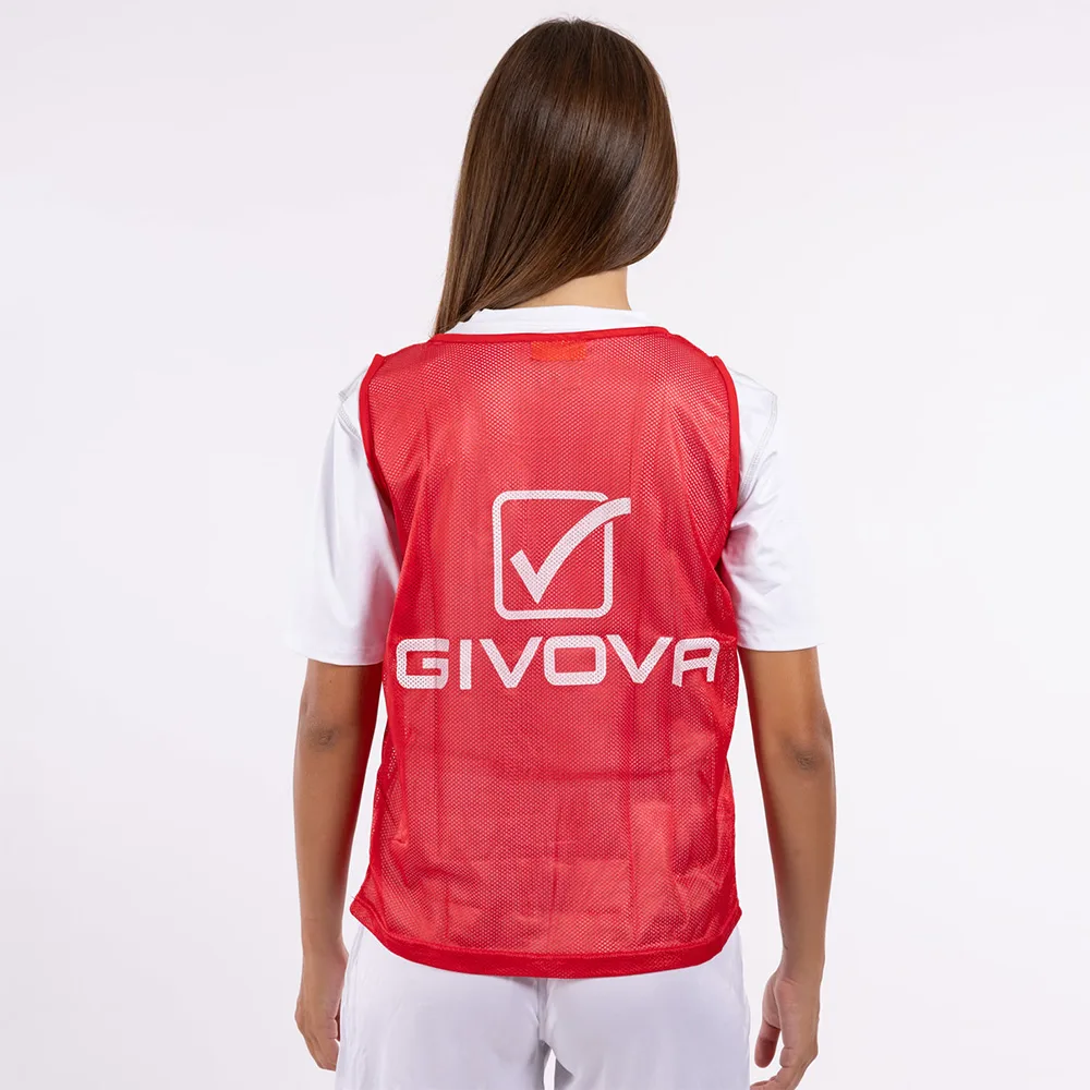 Vesta antrenament Givova New Allenamento, Rosu - imagine 2