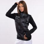 Bluza antrenament Givova Army, Negru / Gri - imagine 3