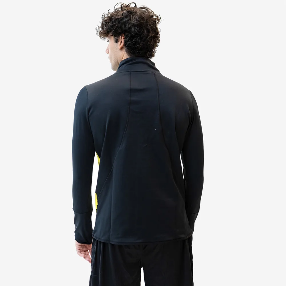 Bluza antrenament Givova Army, Galben / Negru - imagine 3