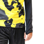 Bluza antrenament Givova Army, Galben / Negru - imagine 4