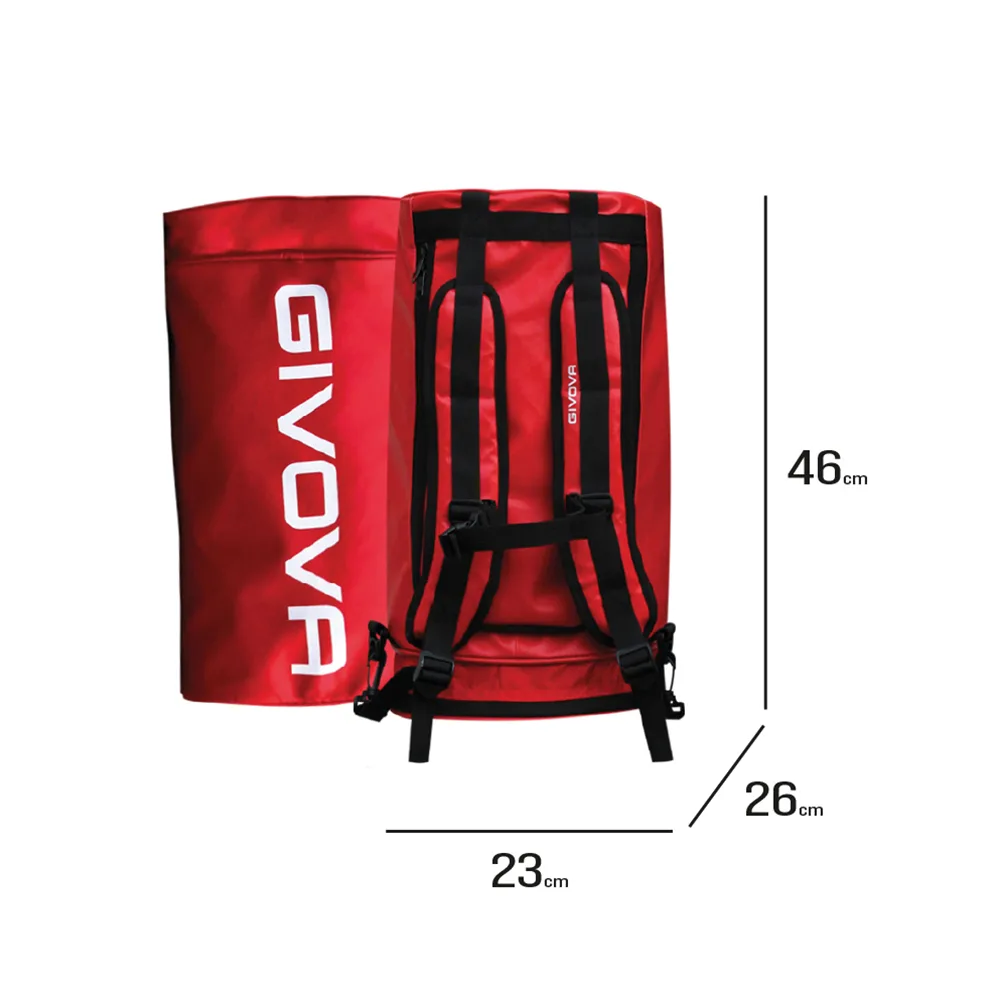Rucsac sport Givova Biker, Rosu - imagine 4