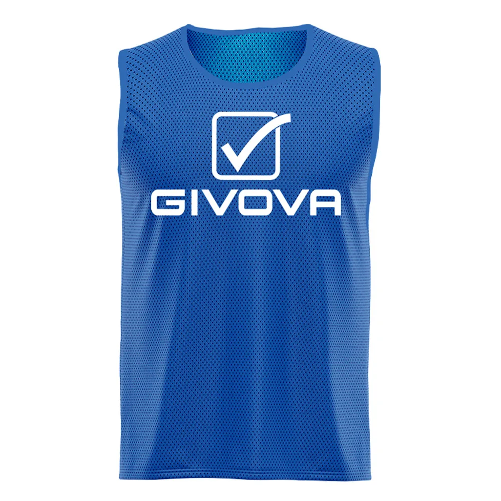 Vesta antrenament Givova New Allenamento, Albastru Royal - imagine 3