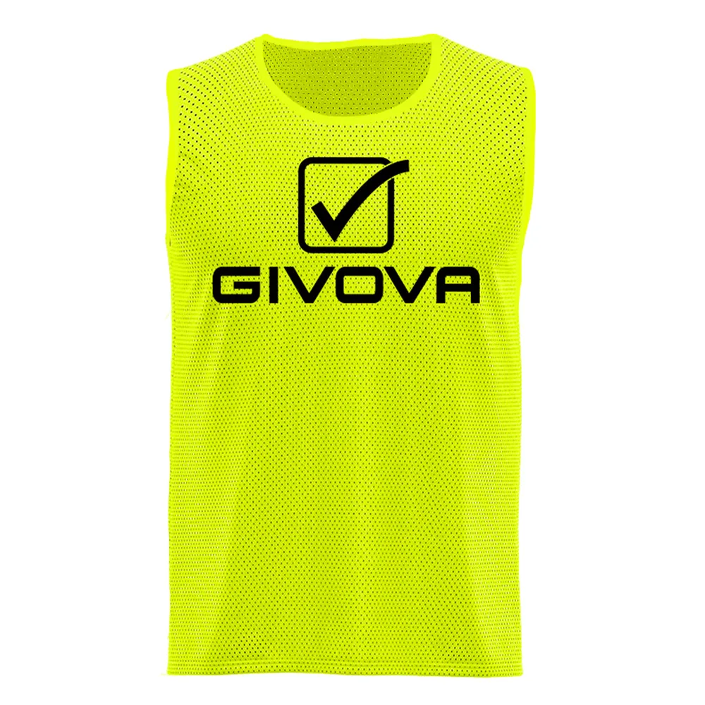 Vesta antrenament Givova New Allenamento, Galben - imagine 3