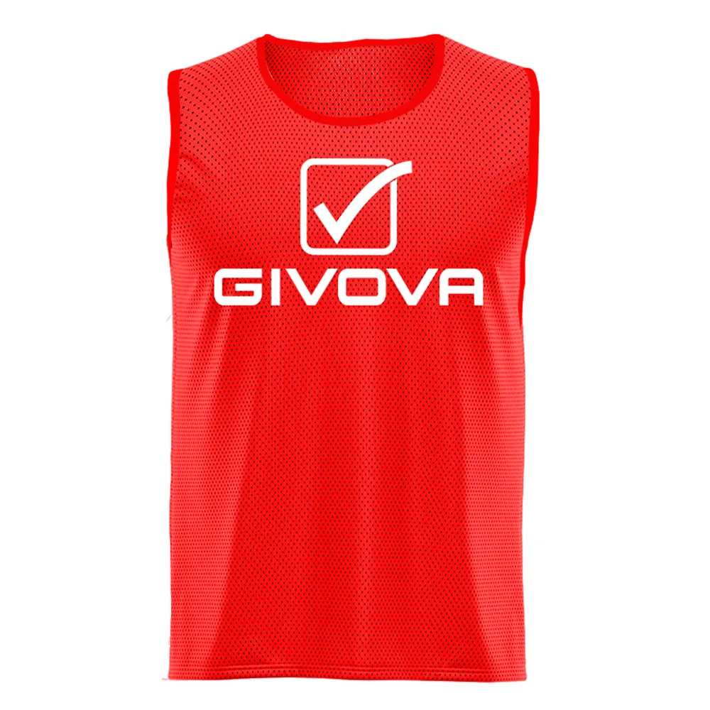 Vesta antrenament Givova New Allenamento, Rosu - imagine 3