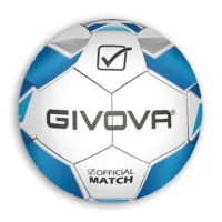 Minge fotbal Givova New Hyper, Alb / Albastru Royal (Nr. 4)