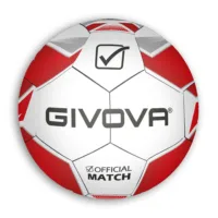 Minge fotbal Givova New Hyper, Alb / Rosu (Nr. 5)